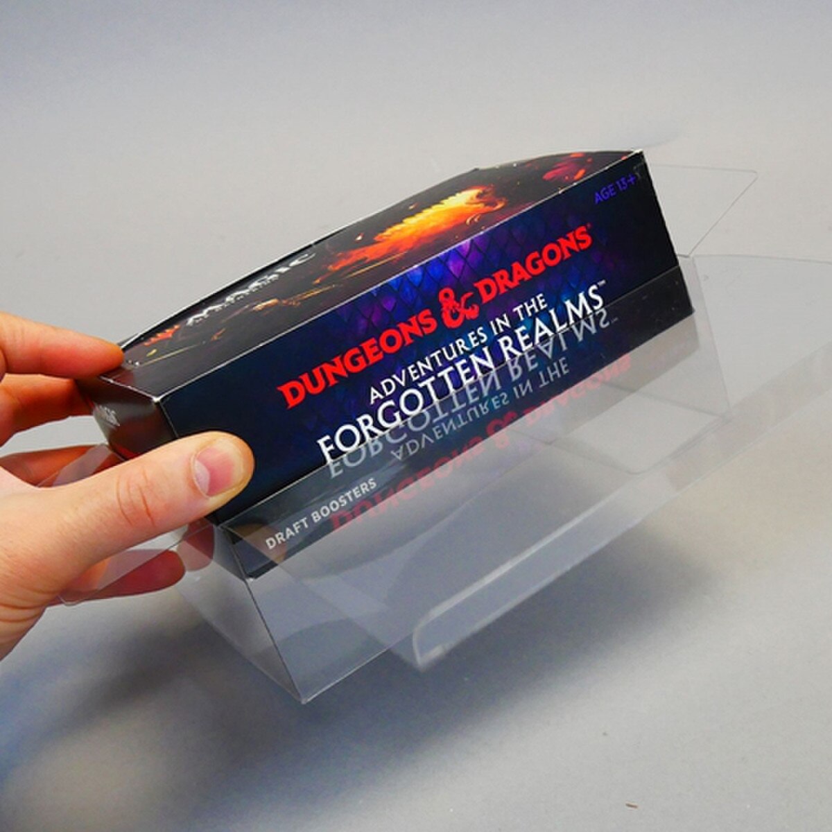 Booster Box in clear box protector.
